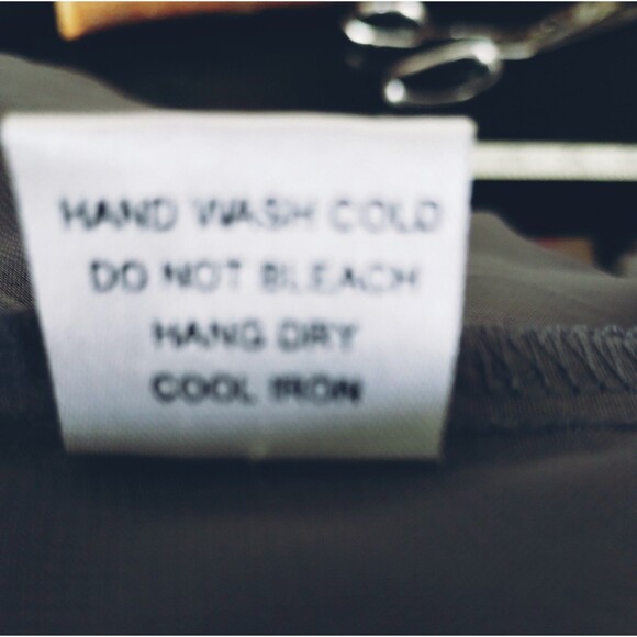 Chiffon Top Size XL Blue Green Paisley Lined Ruffled Sleeve Boho Milkmaid Flowy - Picture 9 of 12